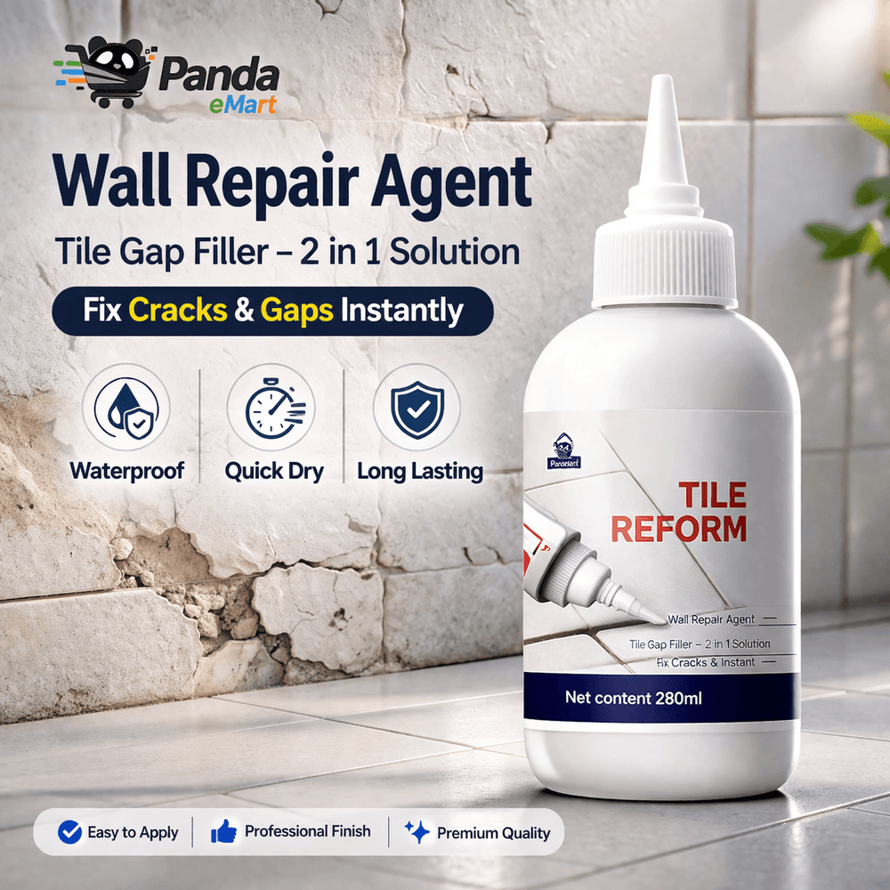 Wall Repair Agent Tile Gap Filler ( 2 in 1 Solution ) |  With 