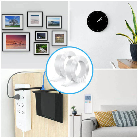 NANO DOUBLE SIDED TRANSPARENT - dazzy