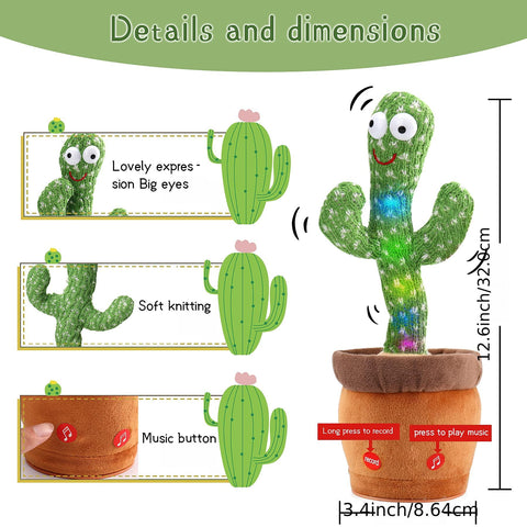 Dancing Cactus toy - dazzy