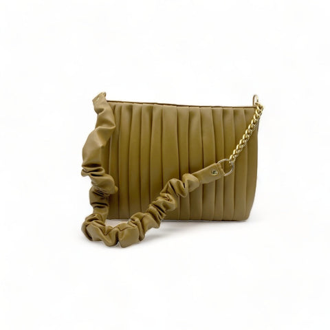 Pleated Leather Handbag PLHB