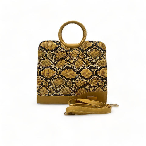 Snake Print Handbag SHMS