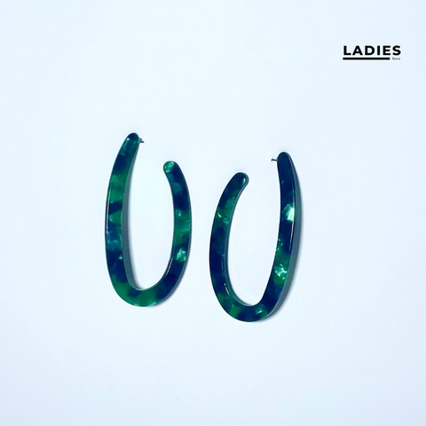 Hoop Paint Box Earring 59