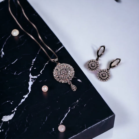 Classic Silver Jewelry set 7